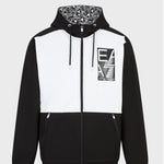 EA7 Graphic Hooded Sweatshirt Black 3RPM55 PJ05Z