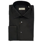 Canali Double Cuff Black Shirt GA03288 CCL7018 BLACK