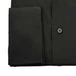 Canali Double Cuff Black Shirt GA03288 CCL7018 BLACK