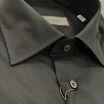 Canali Double Cuff Black Shirt GA03288 CCL7018 BLACK