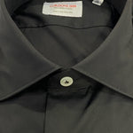 Cordone Luciano Black Slim Fit Shirt