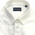 Emporio Armani White Dress Shirt - Ignition For Men