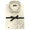 Zegna White Textured French Cuff Shirt - Ignition For Men