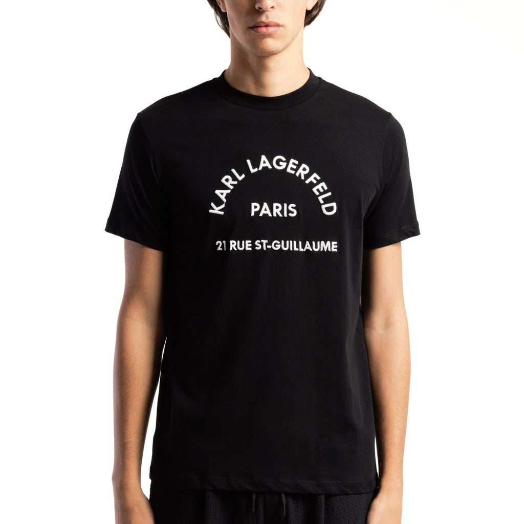 Karl Lagerfeld Black T-Shirt 755081 542224 990