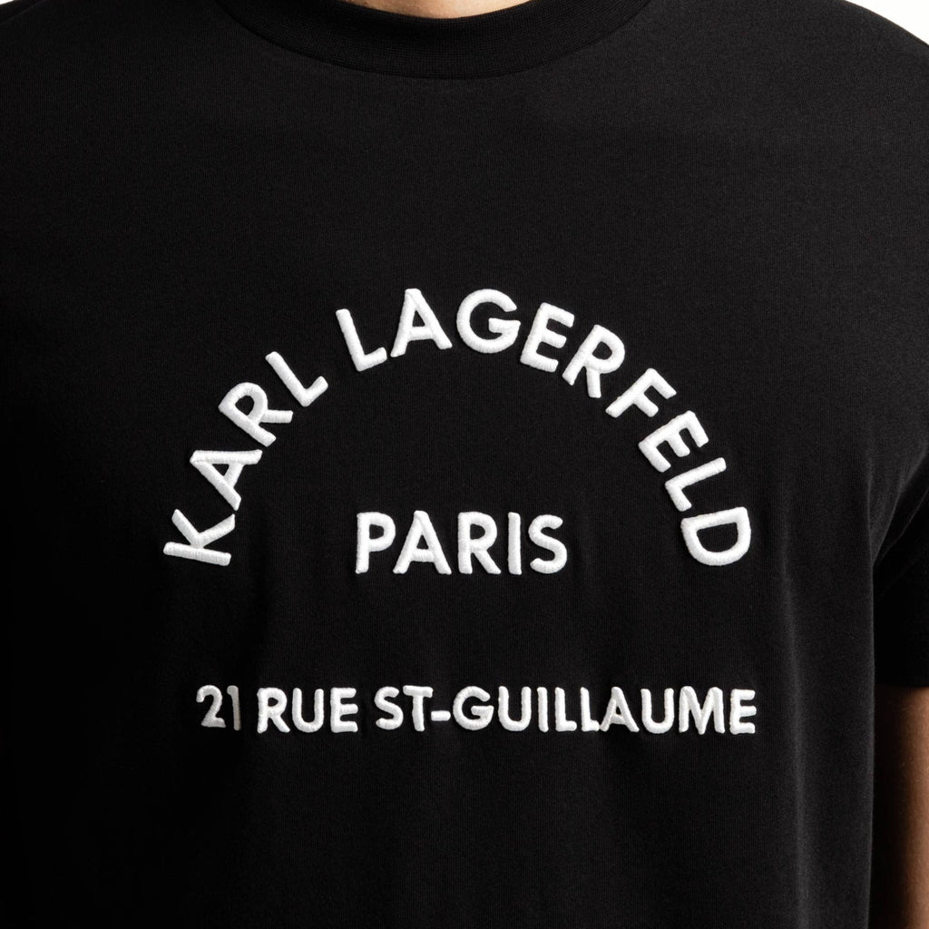 Karl Lagerfeld Black T-Shirt 755081 542224 990