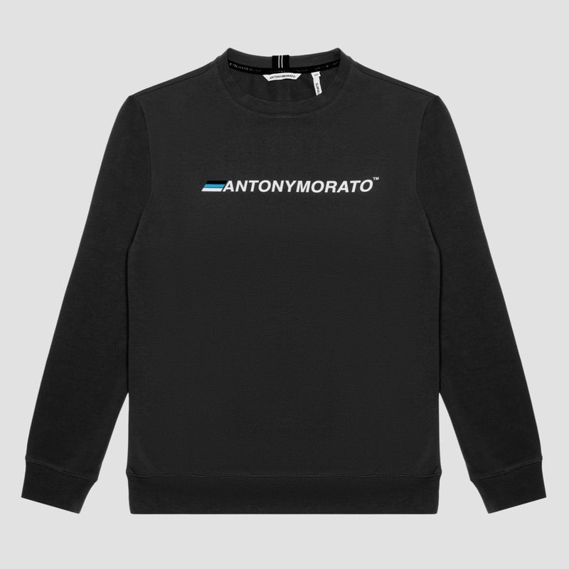 Antony Morato Logo Print Sweatshirt MMFL00978-FA150048-9000 Black