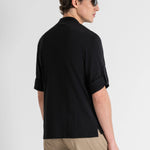 Antony Morato Roll Up Sleeve T-Shirt MMKL00333-FA100139-9000 Black