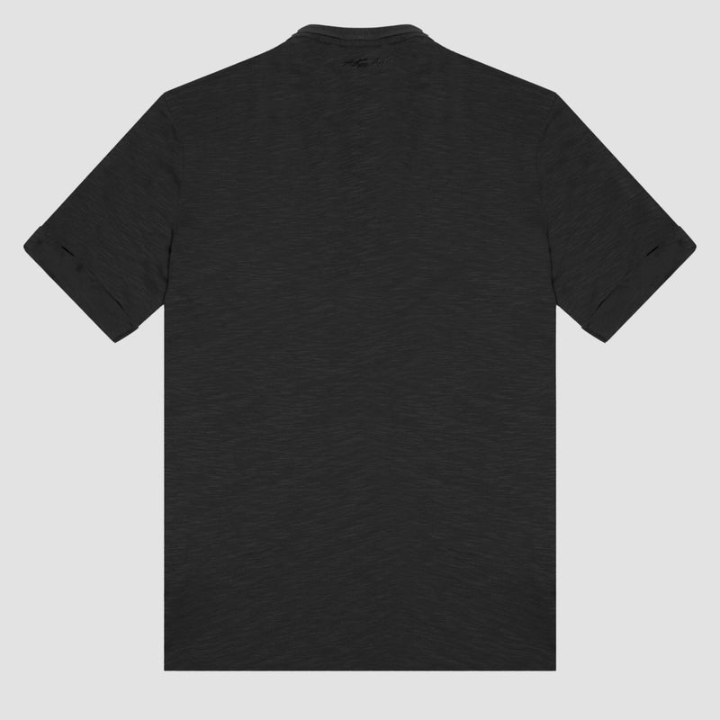 Antony Morato Roll Up Sleeve T-Shirt MMKL00333-FA100139-9000 Black