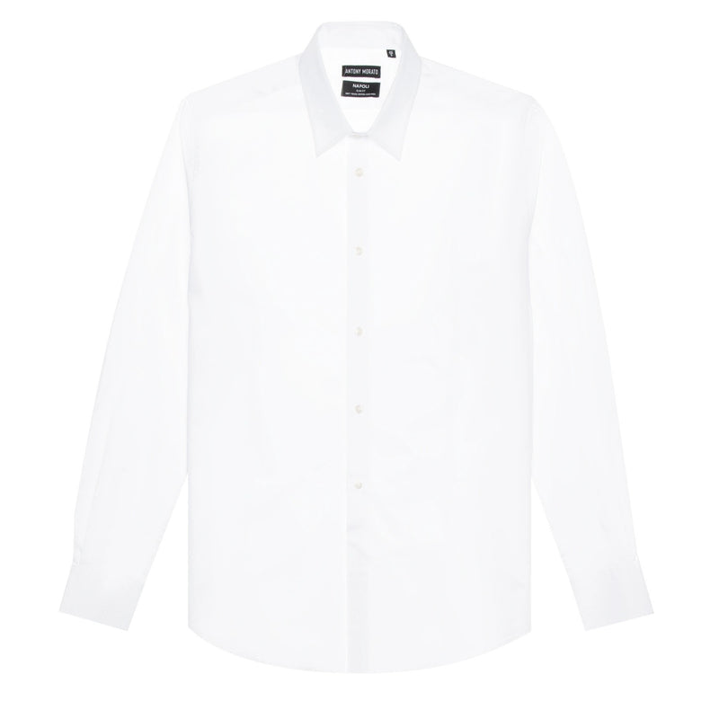 Antony Morato Napoli Jacquard Shirt MMSL00628-FA440052-1000 White