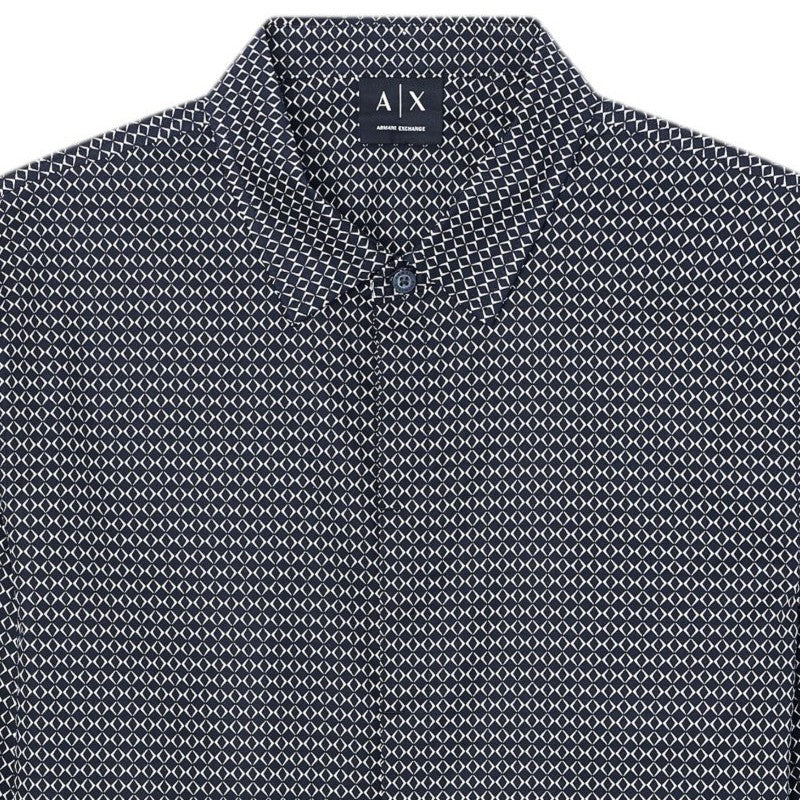 Armani Exchange Shirt XM000625 AF13184 FB433 Deep Navy