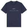 Paul & Shark Cotton T-Shirt With Flocked Logo 14311604 050 Blue