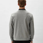 EA7 Visibility Crew-Neck Sweatshirt 3DPM60 PJ05Z 3905 Mid Grey