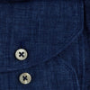 Stenstroms Dark Blue Linen Shirt 7747217970160