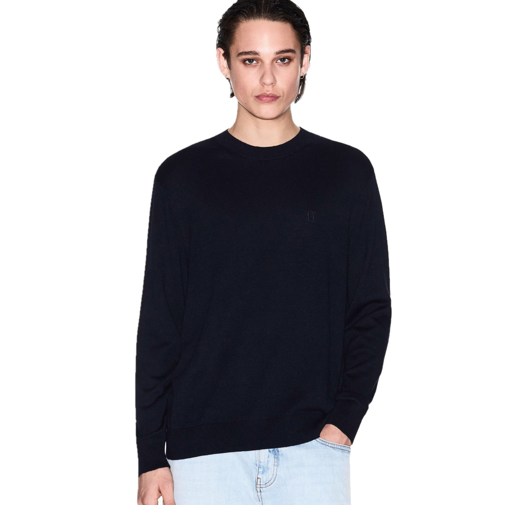 Armani Exchange Knitwear XM000338 AF1229 UB101 NAVY