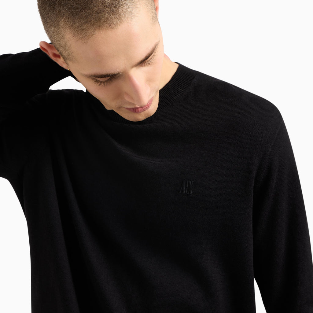 Armani Exchange Knitwear XM000338 AF12291 UC001 BLACK
