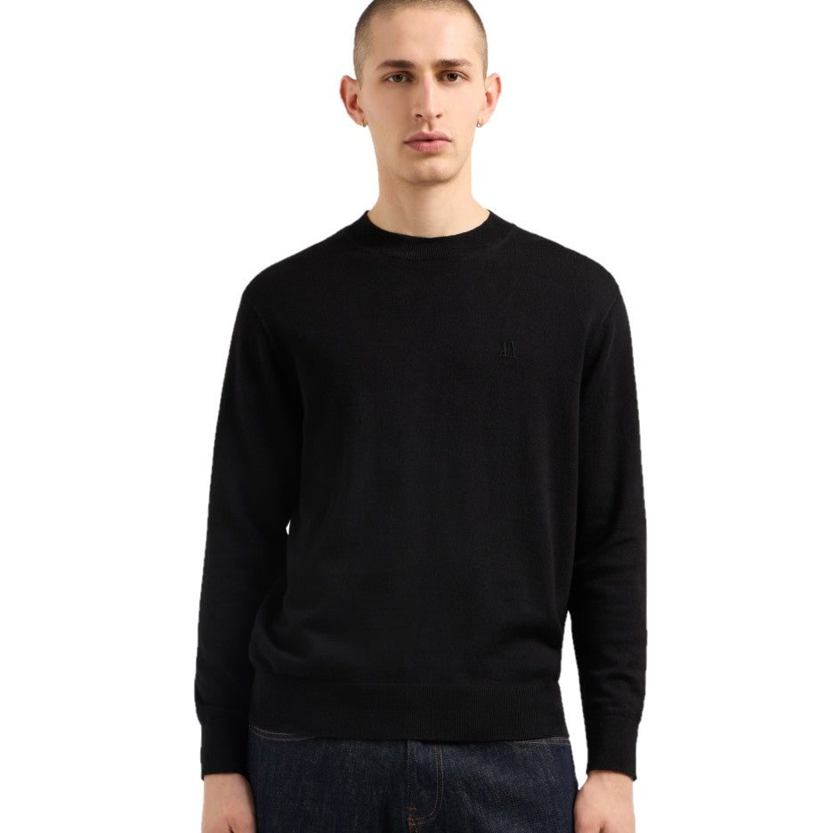 Armani Exchange Knitwear XM000338 AF12291 UC001 BLACK