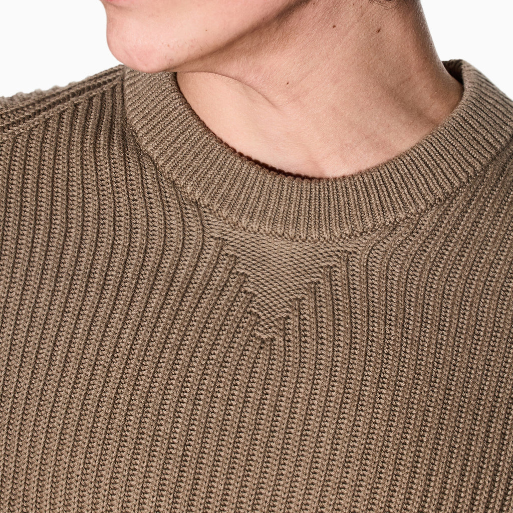 Armani Exchange Ribbed Knitwear XM000684 AF12930 U6167 Beige