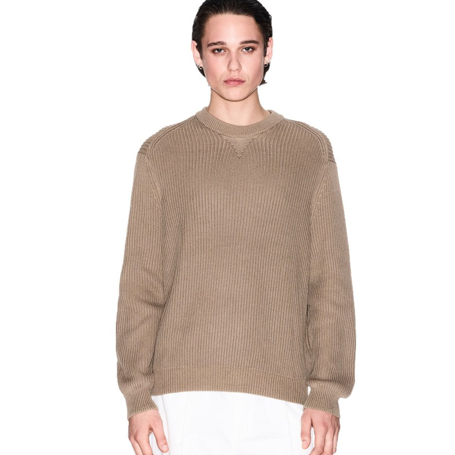 Armani Exchange Ribbed Knitwear XM000684 AF12930 U6167 Beige