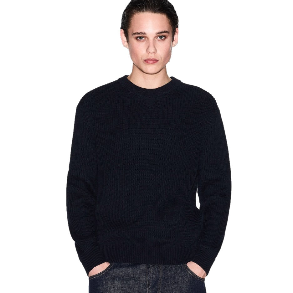 Armani Exchange Ribbed Knitwear XM000684 AF1293 UB101 Deep Navy