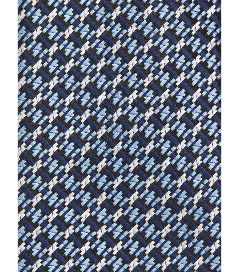 Zegna Light Blue Jacquard Tie - Ignition For Men
