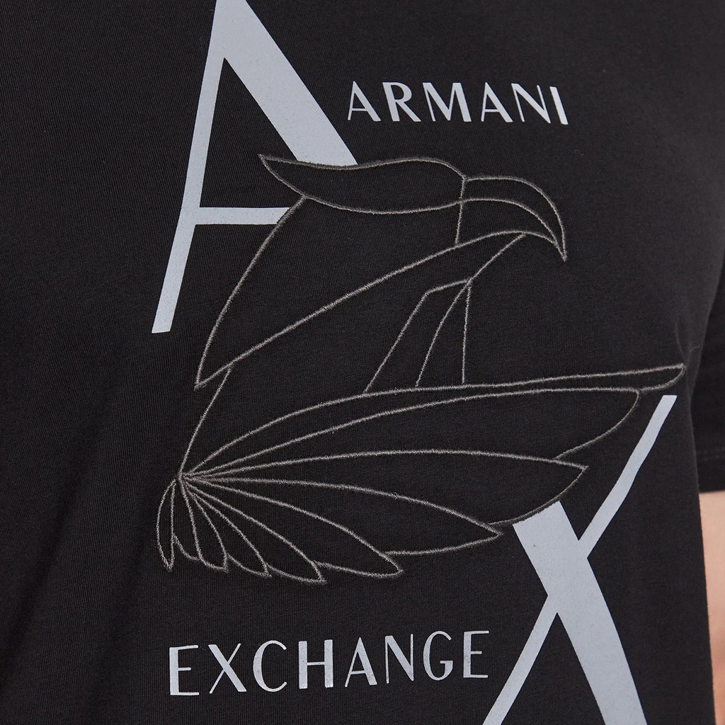 Armani Exchange T-Shirt 6RZTAL ZJ9TZ 1200 Black