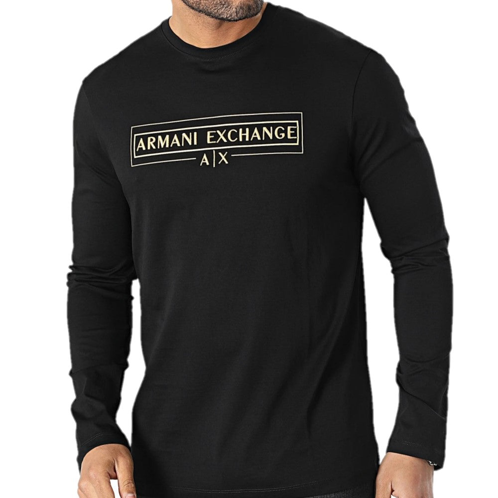 Armani Exchange Long Sleeve T Shirt Ignition For Men