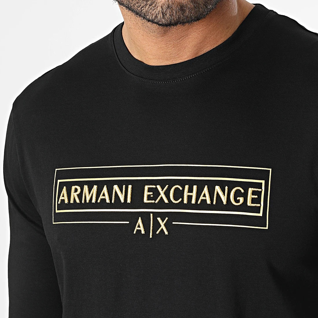 Armani Exchange Long Sleeve T Shirt Ignition For Men