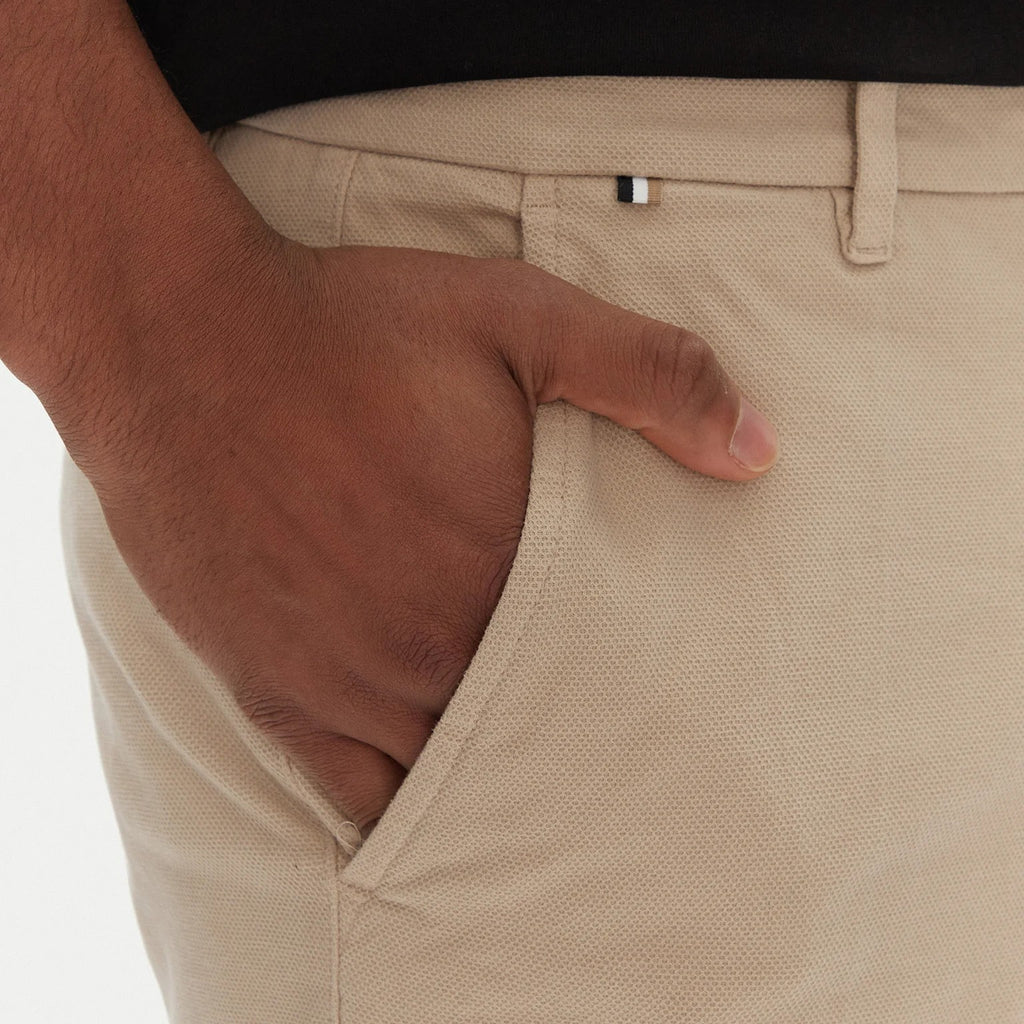 Hugo Boss Slice Slim Fit Shorts 50543951 275 Light Beige