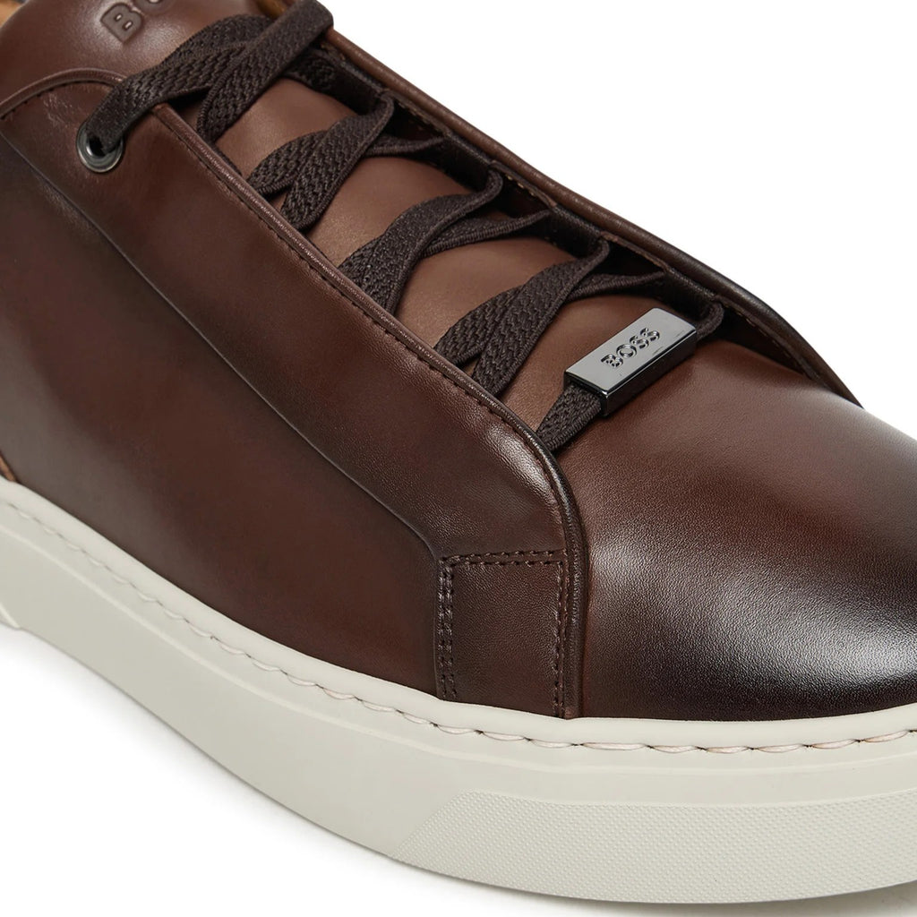 Hugo Boss Gary Trainers 50546855 10266888 205 Drak Brown