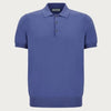 Canali Knitted Polo MK00145 / 420 C0127 Blue
