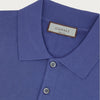 Canali Knitted Polo MK00145 / 420 C0127 Blue