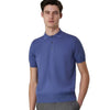 Canali Knitted Polo MK00145 / 420 C0127 Blue