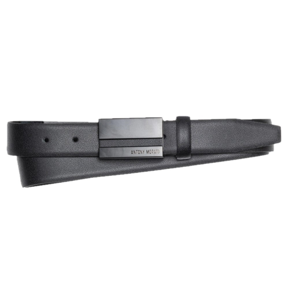 Antony Morato Leather Belt MMBE00495-LE100191-9000 Black