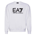 EA7 Unisex Sweatshirt 3RUM03 PJEQZ 0100 White