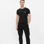 Emporio Armani Two-pack Loungewear T-shirts 111670 3R715 23820 Black