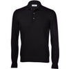 Gran Sasso Black Polo Knit 55112 / 14290.099