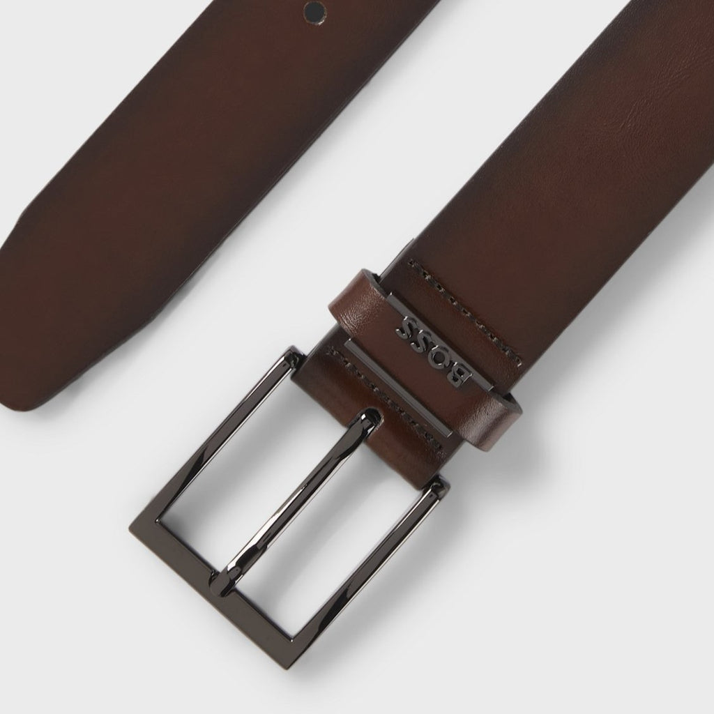 Hugo Boss Belt 50491852 10249589 202 Dark Brown