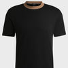 Hugo Boss Mercerised-Cotton T-Shirt 50531793 002 Black