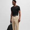 Hugo Boss Mercerised-Cotton T-Shirt 50531793 002 Black