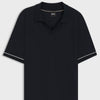 Hugo Boss Cotton-blend Knit Polo 50537654 10270172 404 Navy