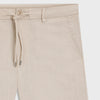 Hugo Boss Linen Shorts 50538016 10270605 275 Light Beige