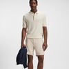 Hugo Boss Linen Shorts 50538016 10270605 275 Light Beige