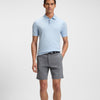 Hugo Boss Linen Shorts 50538016 10270605 404 Blue