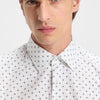 Hugo Boss Printed Shirt 50539178 10270679 100 White