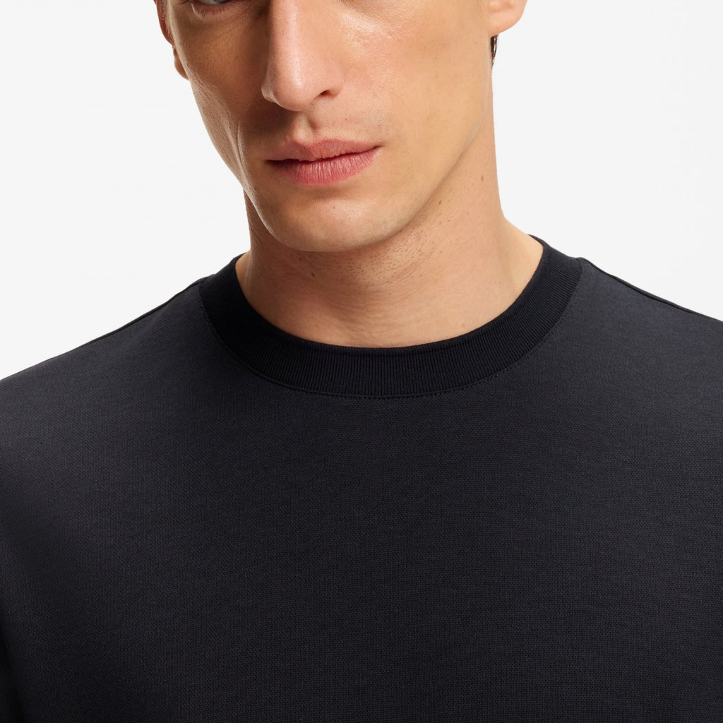 Hugo Boss Soft Piqué T-shirt 50555102 10262957 404 Dark Blue