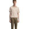 Hugo Boss Cotton-blend Knit Polo 50537654 10270172 131 Beige
