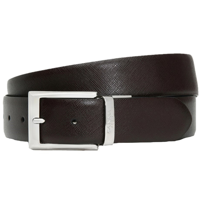 Canali Black &amp; Brown Reversible Belt KA00033 530 Brown / Black