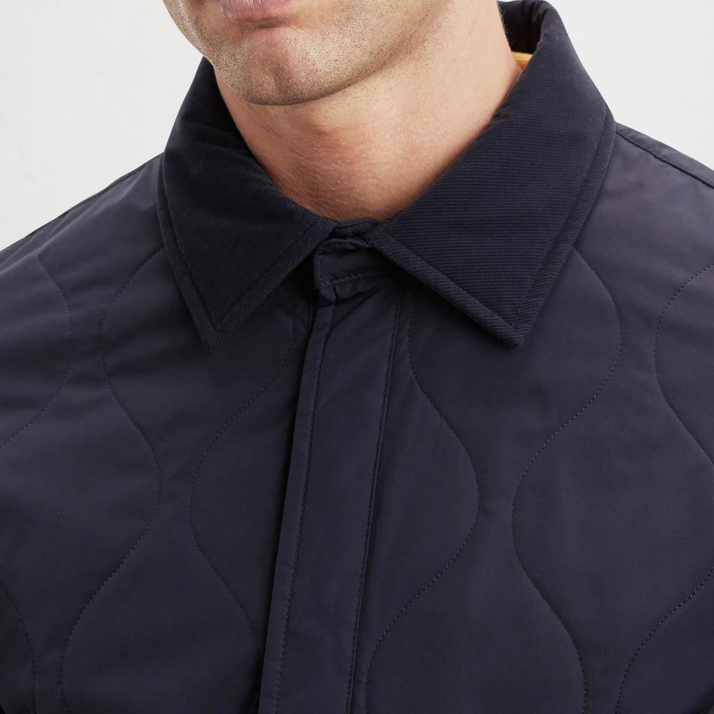 Pal Zileri Padded Blouson 9A36SU863 PO212 01 Navy