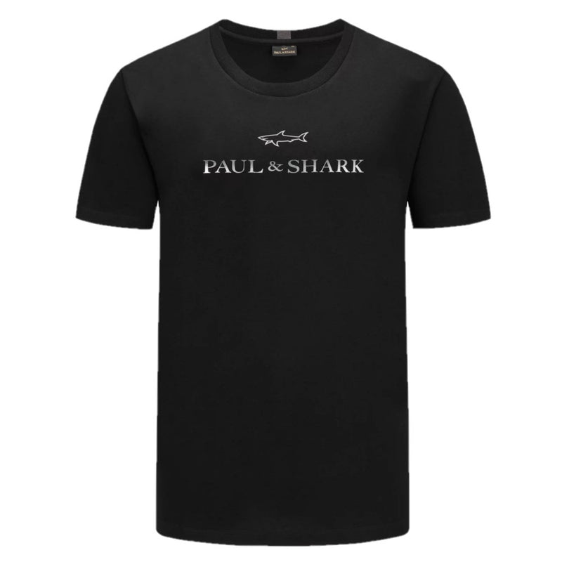 Paul &amp; Shark Herren T-Shirt 14311602 11D Black