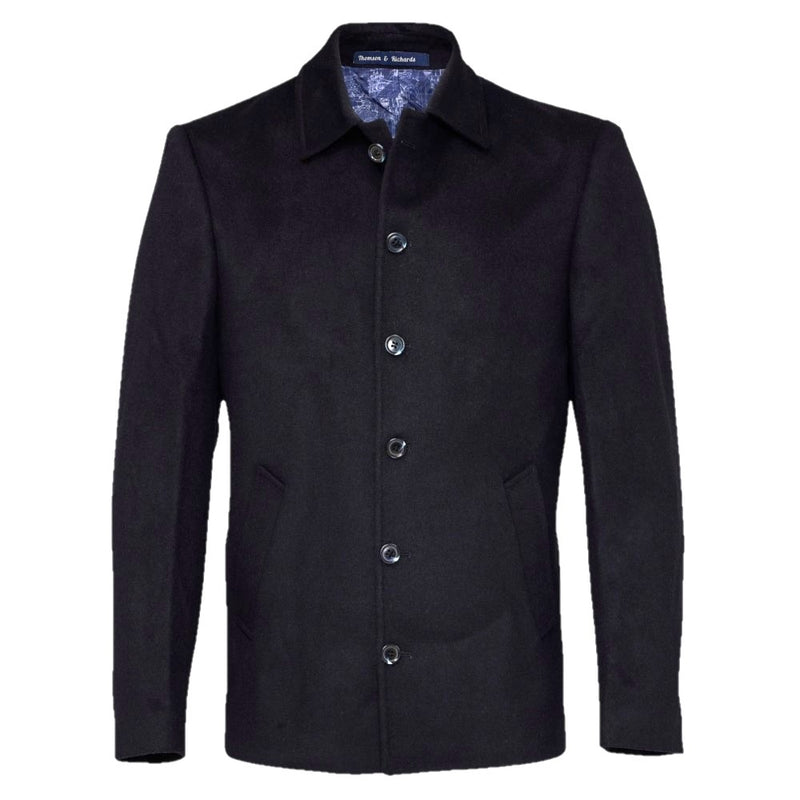 Thomson & Richards Varane Navy Coat